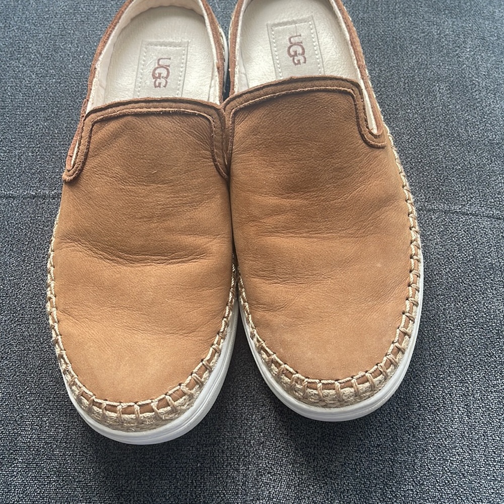 UGG Leather Slides - Picture 2 of 5